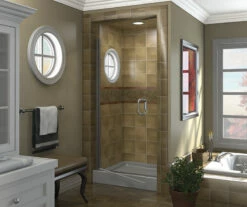 3636APANB 36 X 36 Acrylic Alcove Center Drain Shower Base In White -Bathroom Supplies Sales 2024 aquatic ac003002 wh 1 1