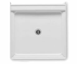 3636APANB 36 X 36 Acrylic Alcove Center Drain Shower Base In White -Bathroom Supplies Sales 2024 aquatic ac003002 wh 2
