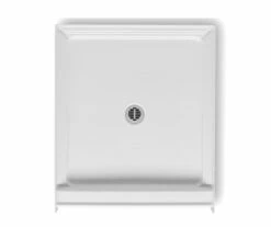 3642APAN 36 X 42 Acrylic Alcove Center Drain Shower Base In White -Bathroom Supplies Sales 2024 aquatic ac003004 wh 1