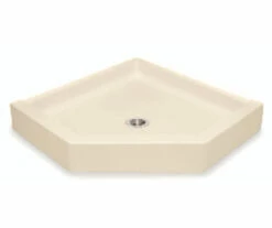 3838NEO 38 X 38 AcrylX Corner Center Drain Shower Base In White 31 3838NEO 38 X 38 AcrylX Corner Center Drain Shower Base In White -Bathroom Supplies Sales 2024 aquatic ac003007 al