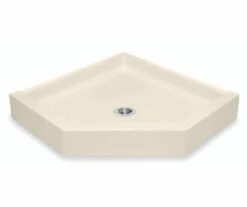 3838NEO 38 X 38 AcrylX Corner Center Drain Shower Base In White 30 3838NEO 38 X 38 AcrylX Corner Center Drain Shower Base In White -Bathroom Supplies Sales 2024 aquatic ac003007 bi