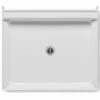 4236APANB 42 X 36 Acrylic Alcove Center Drain Shower Base In White -Bathroom Supplies Sales 2024 aquatic ac003009 wh