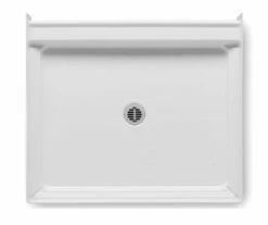 4236APANB 42 X 36 Acrylic Alcove Center Drain Shower Base In White