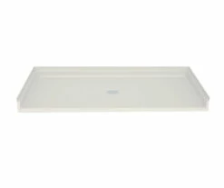 F6032APAN 60 X 31 Acrylic Alcove Center Drain Shower Base In White -Bathroom Supplies Sales 2024 aquatic ac003026 bi
