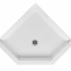 W3636ANEO 36 X 36 Acrylic Corner Center Drain Shower Base In White 2 W3636ANEO 36 X 36 Acrylic Corner Center Drain Shower Base In White -Bathroom Supplies Sales 2024 aquatic ac003030 wh