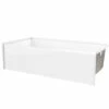 6030 SMIN 60 X 30 AcrylX Alcove Left-Hand Drain Bathtub In White 2 6030 SMIN 60 X 30 AcrylX Alcove Left-Hand Drain Bathtub In White -Bathroom Supplies Sales 2024 aquatic ac003042 wh