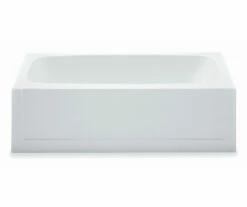 254027 54 X 27 AcrylX Alcove Left-Hand Drain Bathtub In Linen