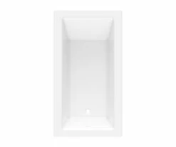 6032DMIN 60 X 32 AcrylX Drop-in Universal Drain Bathtub In White -Bathroom Supplies Sales 2024 aquatic ac003068 bk