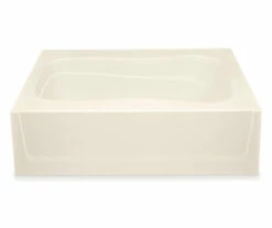 6036H 60 X 36 AcrylX Alcove Left-Hand Drain Bathtub In White -Bathroom Supplies Sales 2024 aquatic ac003075 al