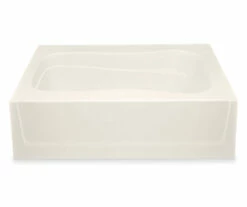 6036H 60 X 36 AcrylX Alcove Left-Hand Drain Bathtub In White -Bathroom Supplies Sales 2024 aquatic ac003075 bi