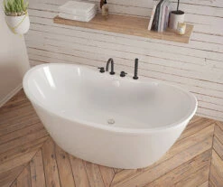 Effie 6636CF AFR AcrylX Freestanding Front-Center Drain Bathtub In White 13 Effie 6636CF AFR AcrylX Freestanding Front-Center Drain Bathtub In White -Bathroom Supplies Sales 2024 aquatic ac003106 wh 2 1
