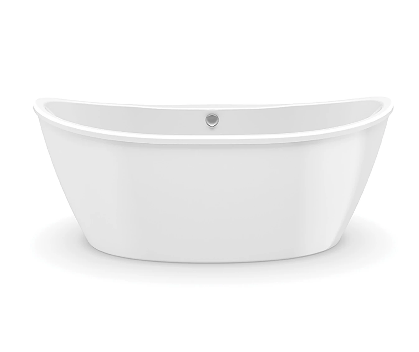 Effie 6636CF AFR AcrylX Freestanding Front-Center Drain Bathtub In White 6 Effie 6636CF AFR AcrylX Freestanding Front-Center Drain Bathtub In White - Image 4