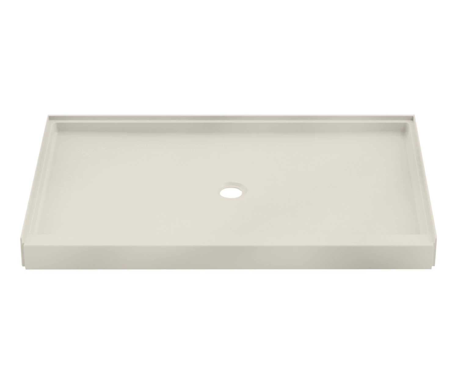 F6038PAN 58 X 37 AcrylX Alcove Center Drain Shower Base In White 6 F6038PAN 58 X 37 AcrylX Alcove Center Drain Shower Base In White - Image 4