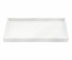 F6038PAN 58 X 37 AcrylX Alcove Center Drain Shower Base In White 8 F6038PAN 58 X 37 AcrylX Alcove Center Drain Shower Base In White -Bathroom Supplies Sales 2024 aquatic ac003114 wh 1