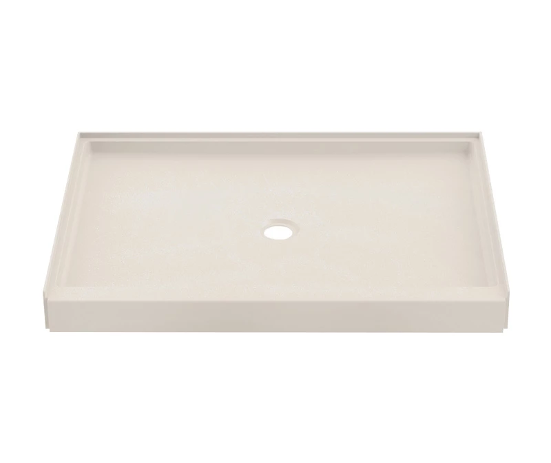 F5038PAN 48 X 37 AcrylX Alcove Center Drain Shower Base In White 7 F5038PAN 48 X 37 AcrylX Alcove Center Drain Shower Base In White - Image 5