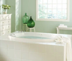 Belmont I Elements 59 X 40 Acrylic Drop-in Universal Drain Bathtub In White -Bathroom Supplies Sales 2024 aquatic ac003168 wh 1 1