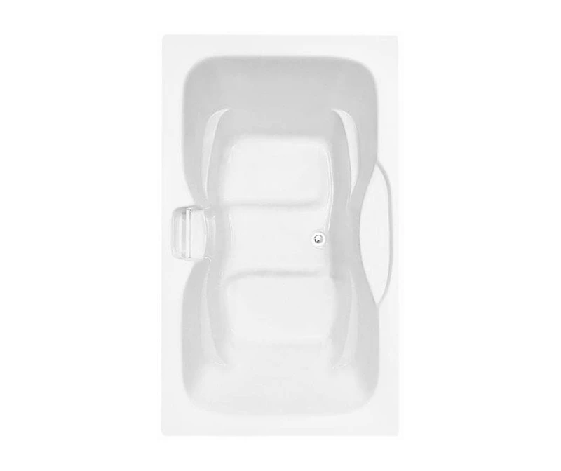 Jackson 7242C Acrylic Drop-in Front-Center Drain Bathtub In White 4 Jackson 7242C Acrylic Drop-in Front-Center Drain Bathtub In White - Image 2