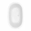 Olive 6643C Acrylic Drop-in Front-Center Drain Bathtub In White -Bathroom Supplies Sales 2024 aquatic ac003297 wh