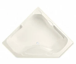 Preakness 1X 60 X 60 Acrylic Corner Front-Center Drain Bathtub In White -Bathroom Supplies Sales 2024 aquatic ac003304 bi
