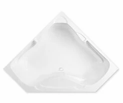 Preakness 1X 60 X 60 Acrylic Corner Front-Center Drain Bathtub In White -Bathroom Supplies Sales 2024 aquatic ac003304 wh 3