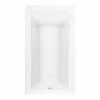Soco 6632 Acrylic Drop-in Universal Drain Bathtub In White -Bathroom Supplies Sales 2024 aquatic ac003315 wh