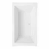 Soco 7242C Acrylic Drop-in Front-Center Drain Bathtub In White -Bathroom Supplies Sales 2024 aquatic ac003323 wh