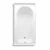 Vincenzo Q 1X 66 X 35 Acrylic Alcove Left-Hand Drain Bathtub In White 1 Vincenzo Q 1X 66 X 35 Acrylic Alcove Left-Hand Drain Bathtub In White -Bathroom Supplies Sales 2024 aquatic ac003341 wh