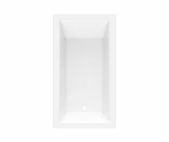 W6636DMIN 66 X 36 AcrylX Drop-in Universal Drain Bathtub In White