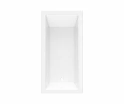 W7236DMIN 72 X 36 AcrylX Drop-in Universal Drain Bathtub In White