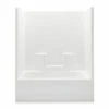 26033CCT 60 X 30 AcrylX Alcove Center Drain One-Piece Tub Shower In White 1 26033CCT 60 X 30 AcrylX Alcove Center Drain One-Piece Tub Shower In White -Bathroom Supplies Sales 2024 aquatic ac003367 wh