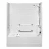 2603CTH 60 X 30 AcrylX Alcove Left Hand Drain One-Piece Tub Shower In White 1 2603CTH 60 X 30 AcrylX Alcove Left Hand Drain One-Piece Tub Shower In White -Bathroom Supplies Sales 2024 aquatic ac003378 wh