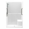 1483TSTH 46 X 34 AcrylX Alcove Center Drain One-Piece Shower In White 2 1483TSTH 46 X 34 AcrylX Alcove Center Drain One-Piece Shower In White -Bathroom Supplies Sales 2024 aquatic ac003526 wh