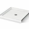 Icon SB3232 AcrylX Alcove Center Drain Shower Base In White 1 Icon SB3232 AcrylX Alcove Center Drain Shower Base In White -Bathroom Supplies Sales 2024 aquatic ac003602 wh