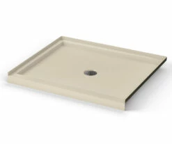 Icon SB4234 AcrylX Alcove Center Drain Shower Base In White -Bathroom Supplies Sales 2024 aquatic ac003605 bo