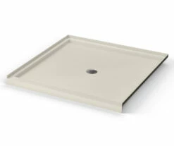 Icon SB4848 AcrylX Alcove Center Drain Shower Base In White 13 Icon SB4848 AcrylX Alcove Center Drain Shower Base In White -Bathroom Supplies Sales 2024 aquatic ac003611 bi