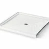 Icon SB4848 AcrylX Alcove Center Drain Shower Base In White 2 Icon SB4848 AcrylX Alcove Center Drain Shower Base In White -Bathroom Supplies Sales 2024 aquatic ac003611 wh