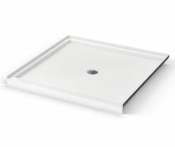 Icon SB4848 AcrylX Alcove Center Drain Shower Base In White 10 Icon SB4848 AcrylX Alcove Center Drain Shower Base In White -Bathroom Supplies Sales 2024 aquatic ac003611 wh 2