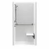 1363BFRFMA 36 X 36 AcrylX Alcove Center Drain One-Piece Shower In White 1 1363BFRFMA 36 X 36 AcrylX Alcove Center Drain One-Piece Shower In White -Bathroom Supplies Sales 2024 aquatic ac003667 wh